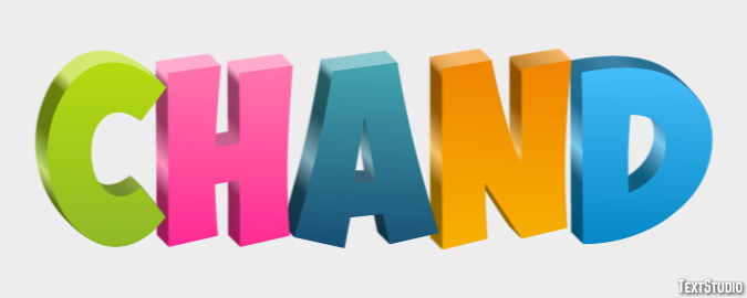 Chand Text Effect