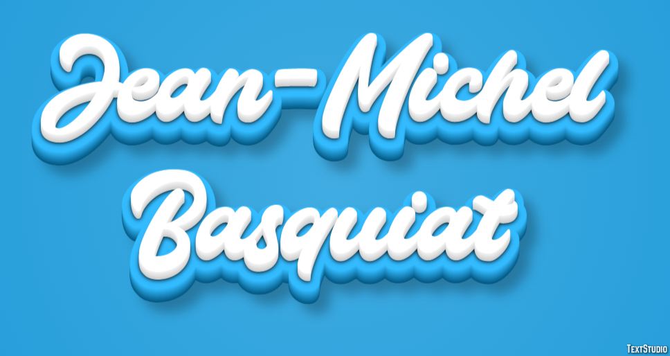 Jean-Michel Basquiat Efeito do texto