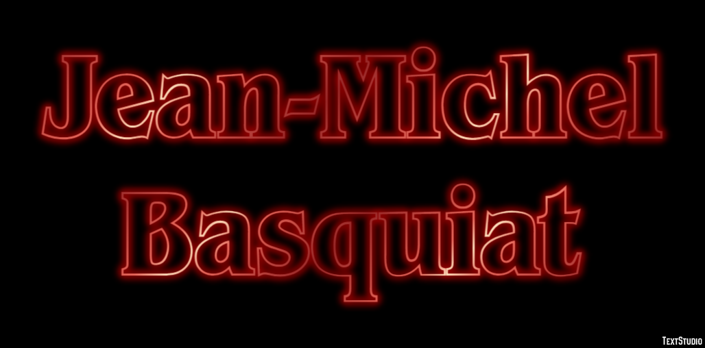 Jean-Michel Basquiat Efeito do texto