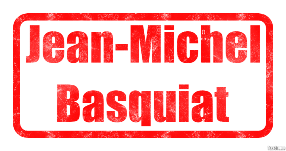 Jean-Michel Basquiat Efeito do texto