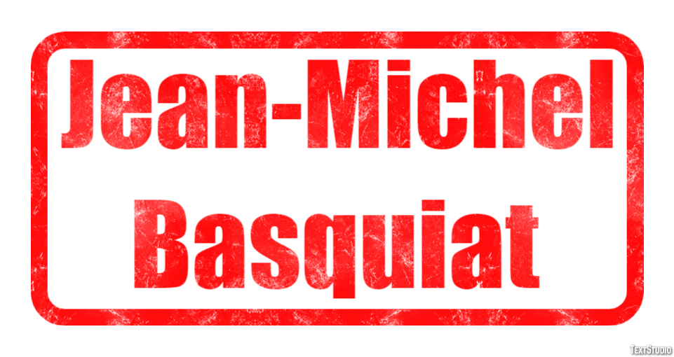 Jean-Michel Basquiat Text Effect