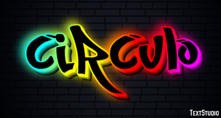 Círculo Text Effect