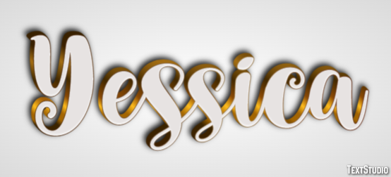 Yessica Efecto de texto