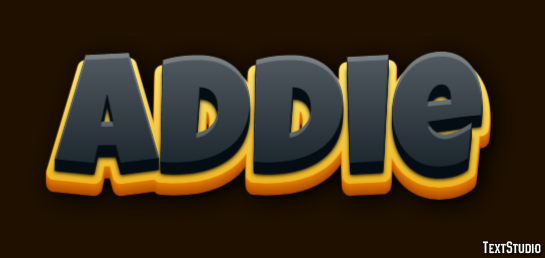 Addie Text Effect