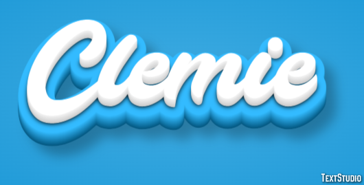 Clemie Efecto de Texto