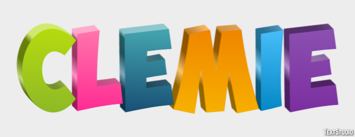 Clemie Efecto de Texto