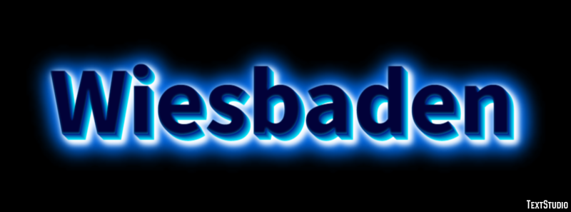 Wiesbaden Efekt tekstowy