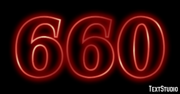 660 Tekst Effect