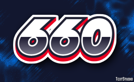660 Tekst Effect