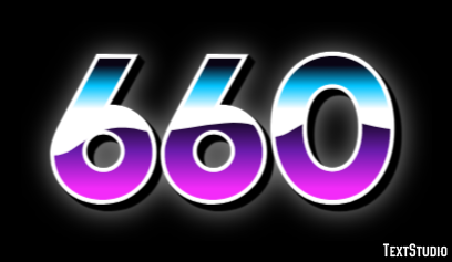 660 Tekst Effect