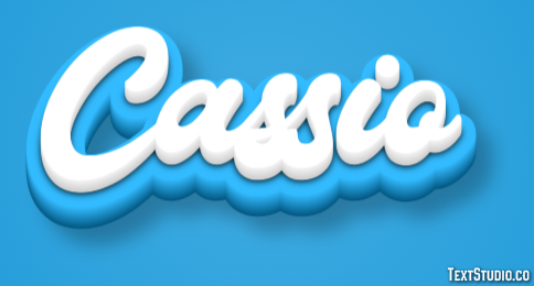 Cassio Effetto testo
