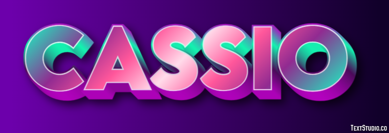 Cassio Effetto testo
