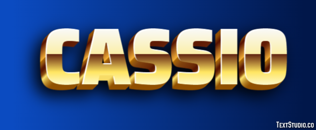 Cassio Effetto testo
