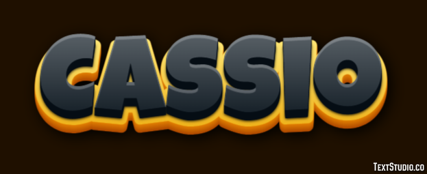 Cassio Effetto testo