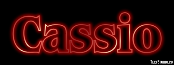Cassio Effetto testo