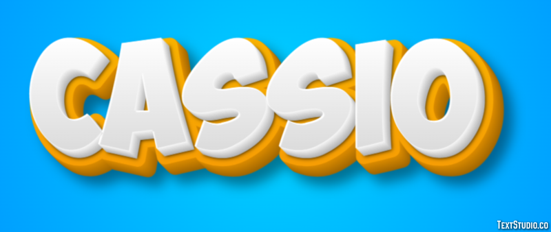 Cassio Effetto testo