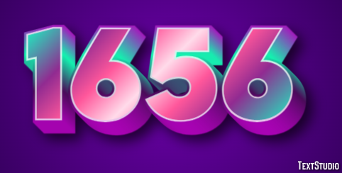 1656 Text Effect