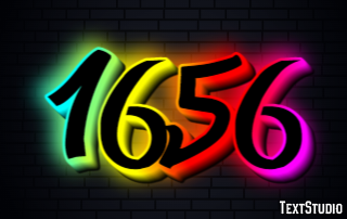 1656 Text Effect