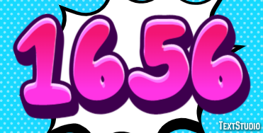 1656 Text Effect