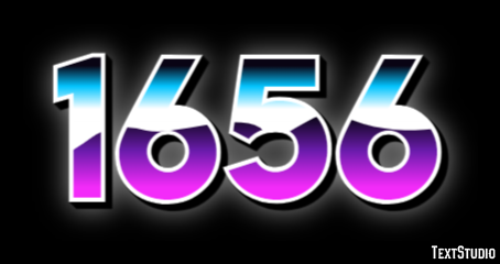 1656 Tekst effect