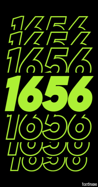 1656 Text Effect