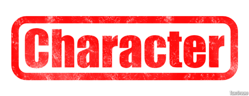 Character Effetto testo