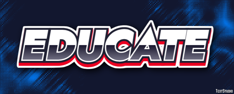 Educate Text Effect
