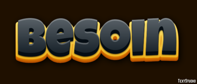 Besoin Effet de Texte