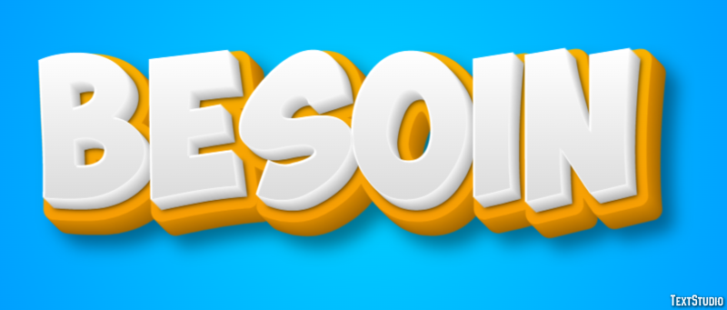 Besoin Effet de Texte