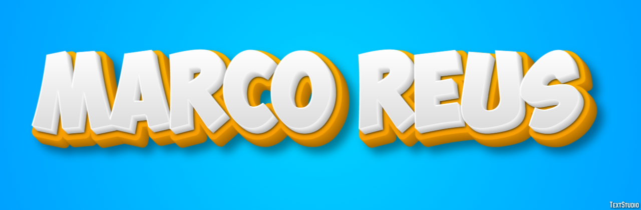 Marco Reus Text Effect