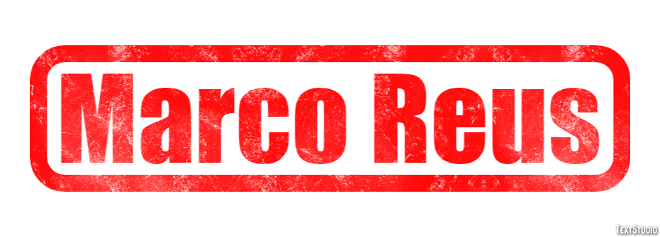 Marco Reus テキスト効果