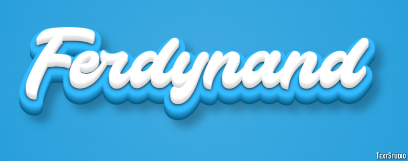 Ferdynand Effetto testo