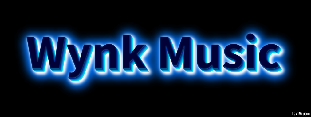 Wynk Music Efeito de texto