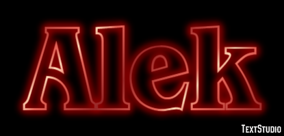 Alek Text Effect