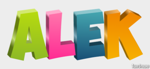 Alek Text Effect