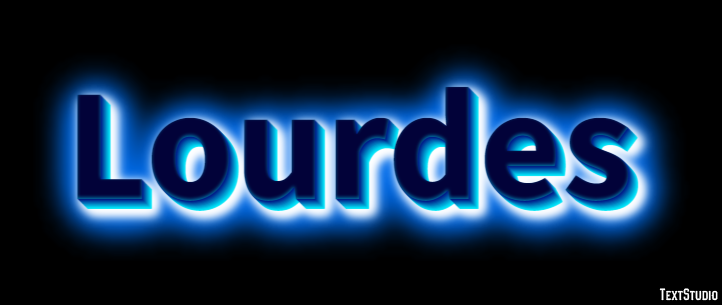 Lourdes Efekt tekstowy