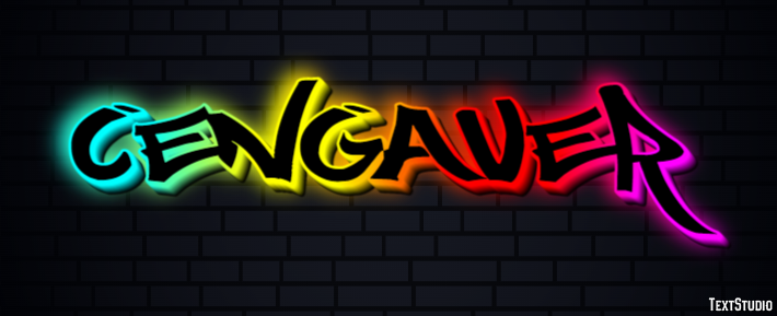 Cengaver Эффект текста