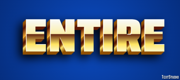 Entire Text Effect