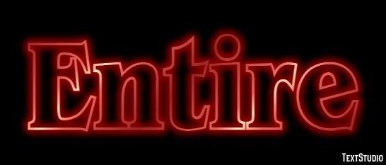Entire Text Effect