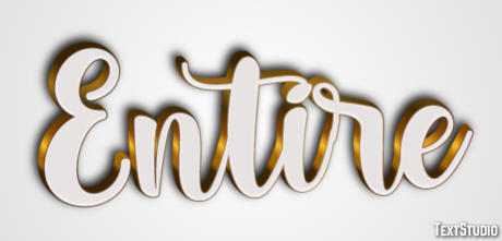 Entire Text Effect