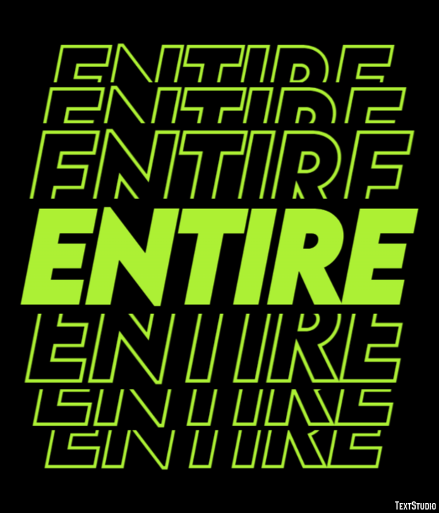 Entire Text effect