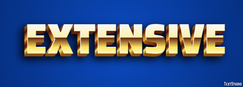Extensive Text Effect