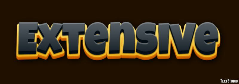 Extensive Text Effect