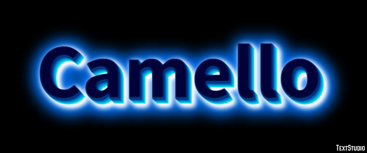 Camello Texteffekt