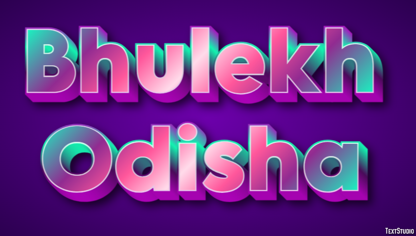 Bhulekh Odisha Effetto testo