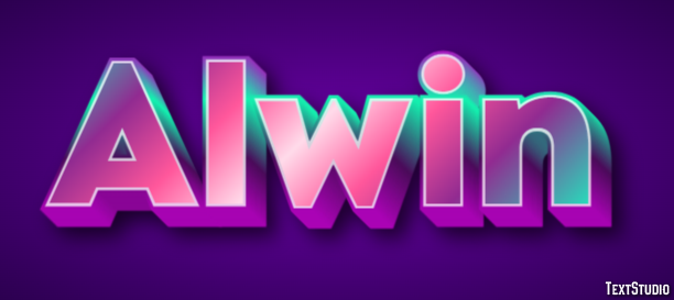 Alwin Texteffekt