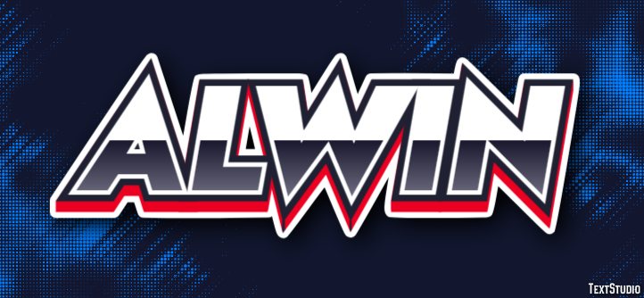 Alwin Text Effect