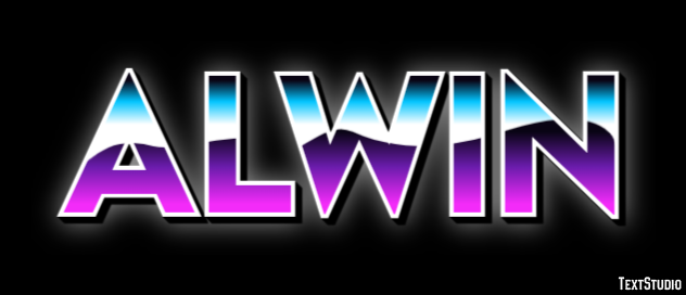 Alwin Text Effect