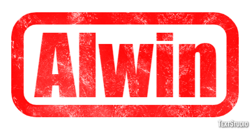 Alwin Text Effect