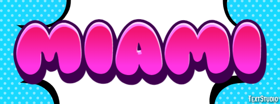 Miami Texteffekt